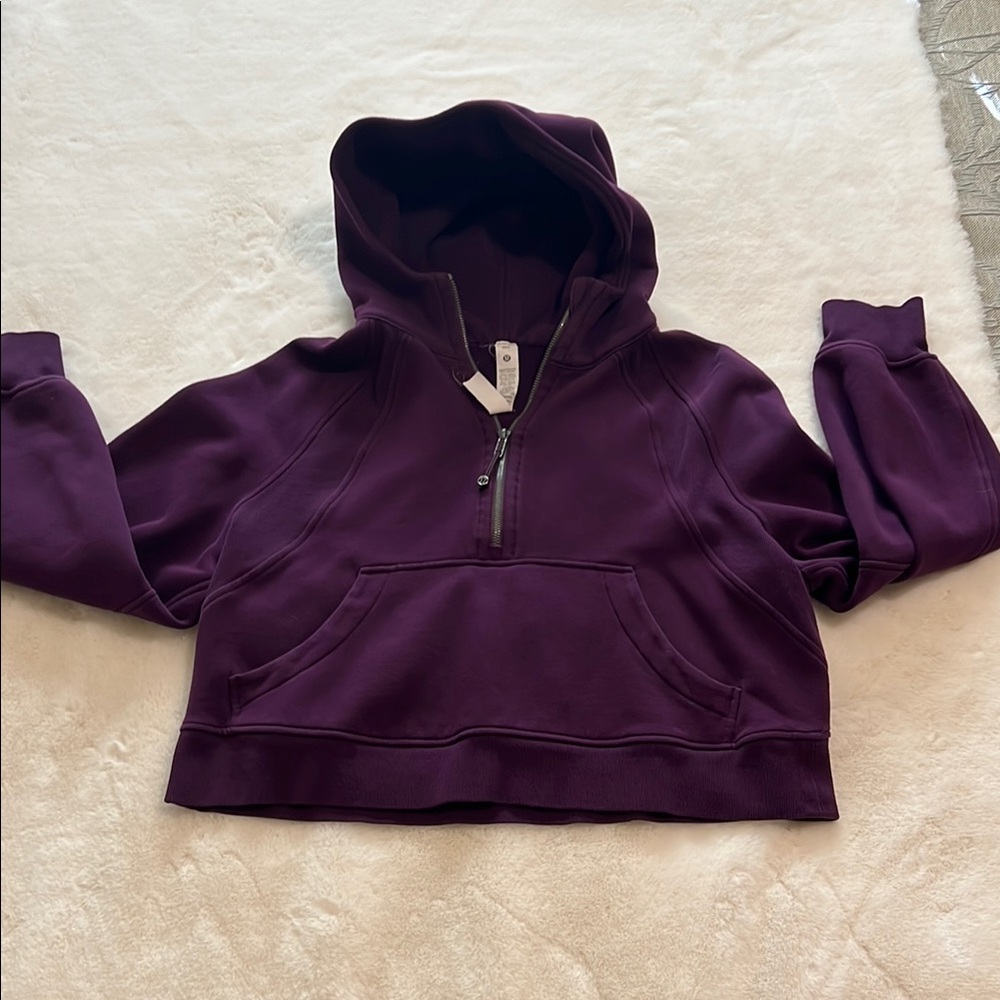 Lululemon Athletica Deep Purple Scuba SZ L/M